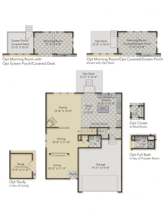 Jarvis Floor Plan at Giles The Cove HHHunt Homes